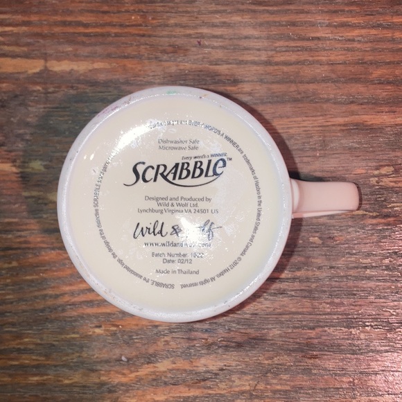 ☕️🧩 SCRABBLE Coffee Cup Letter ‘N’ Hipster Millennial Coffee Mug 🧩☕️ - Picture 4 of 7